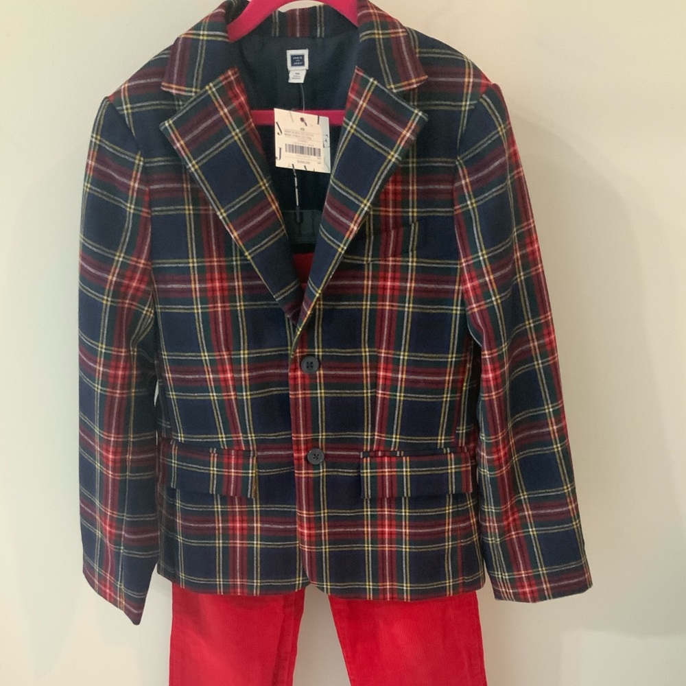 Brand New Janie and Jack Boys Holiday Blazer